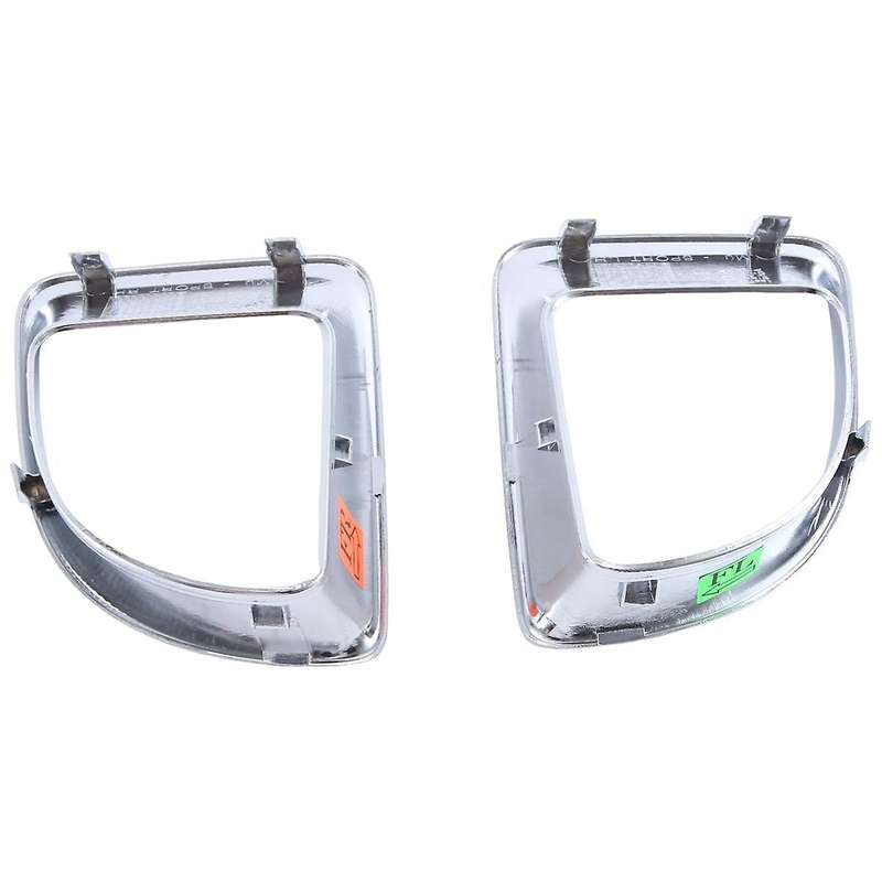 for Mini R55 R56 R57 R58 R59 JCW S Air Duct Frame Chrome 1 Pair Set 51117255119 51117255120