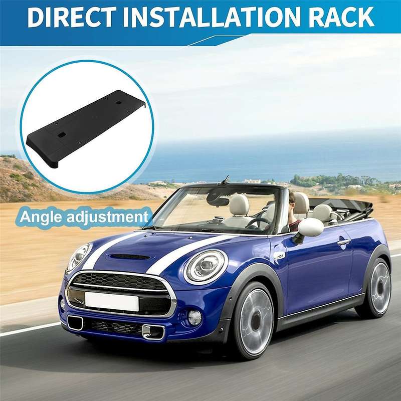 for MINI F56 F57 2021 Front Number Plate Carrier License Plate 51749853981