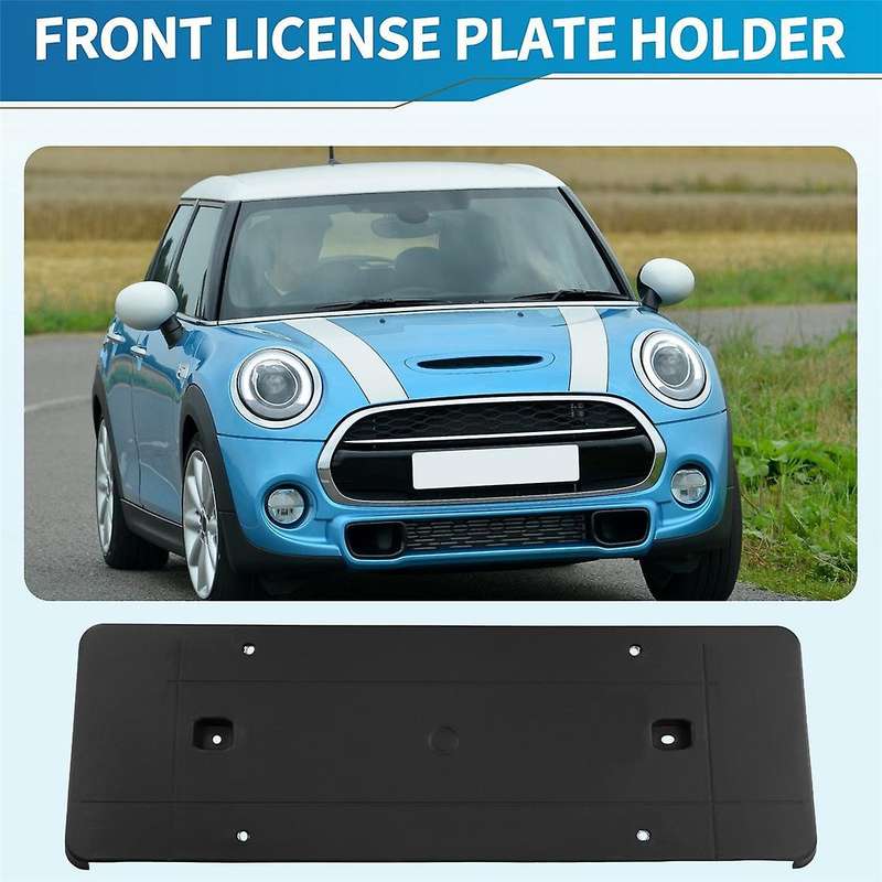 for MINI F56 F57 2021 Front Number Plate Carrier License Plate 51749853981