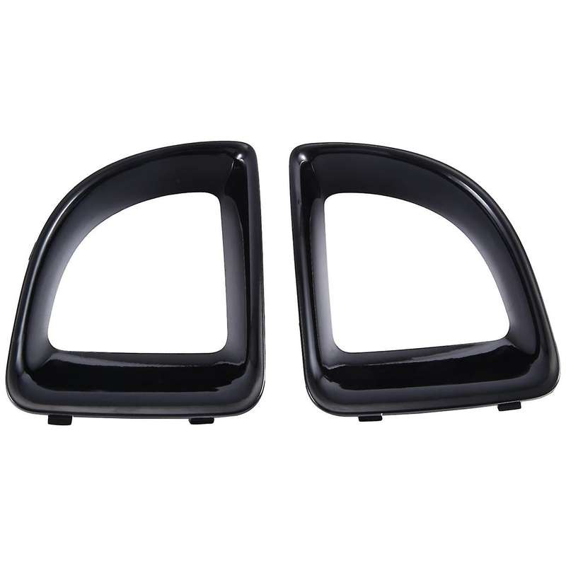 for MINI R55 R56 R57 R58 R59 JCW S Car Front Air Duct Frame Black 1Pair Set 51117255117 51117255118