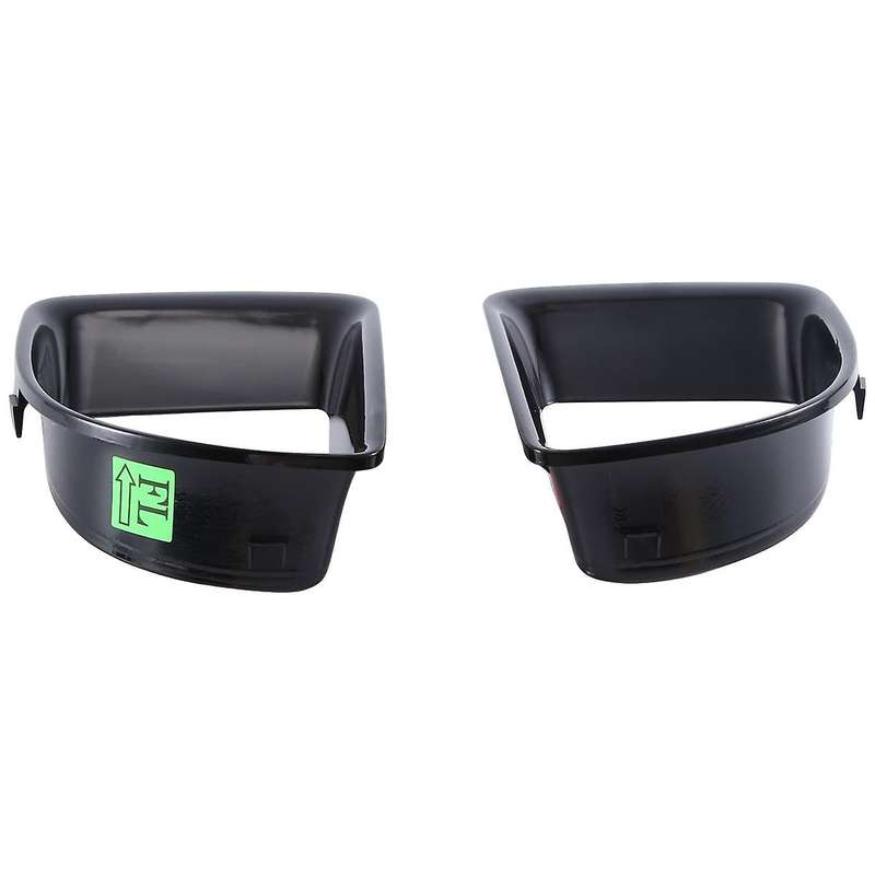 for MINI R55 R56 R57 R58 R59 JCW S Car Front Air Duct Frame Black 1Pair Set 51117255117 51117255118