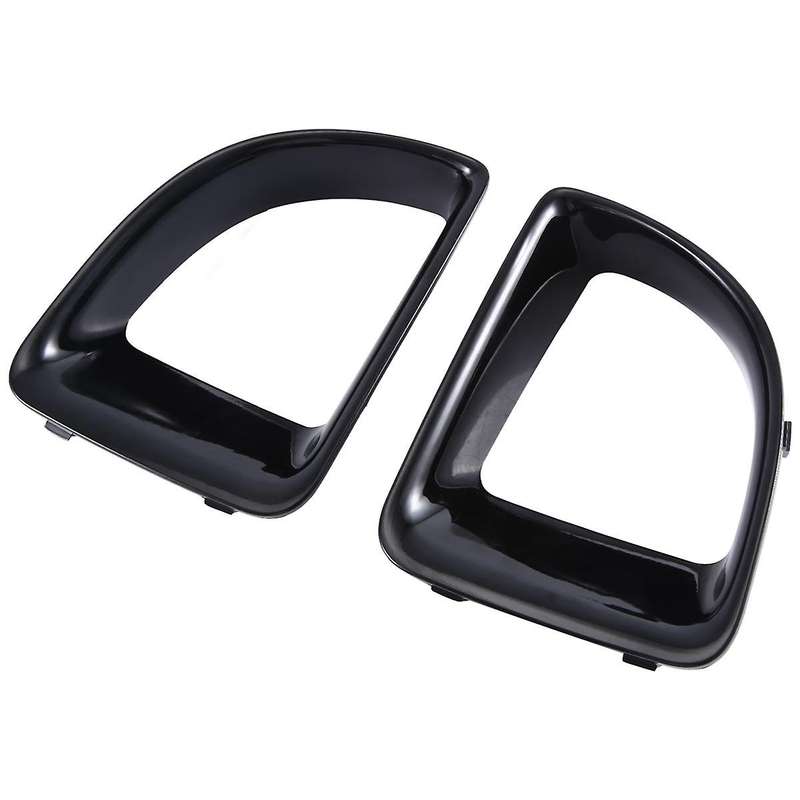 for MINI R55 R56 R57 R58 R59 JCW S Car Front Air Duct Frame Black 1Pair Set 51117255117 51117255118