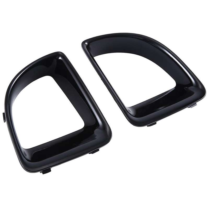 for MINI R55 R56 R57 R58 R59 JCW S Car Front Air Duct Frame Black 1Pair Set 51117255117 51117255118