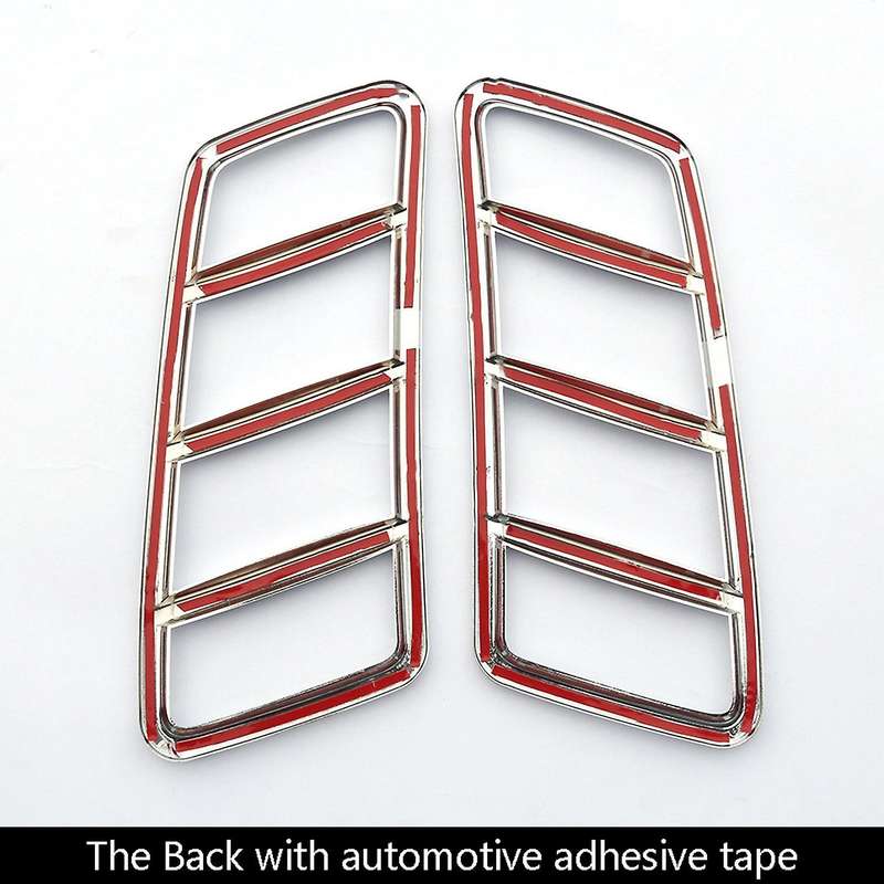 for ML GLS W163 W164 Chrome ABS Hood Engine Air Outlet Frame Cover Trim Car Accessories
