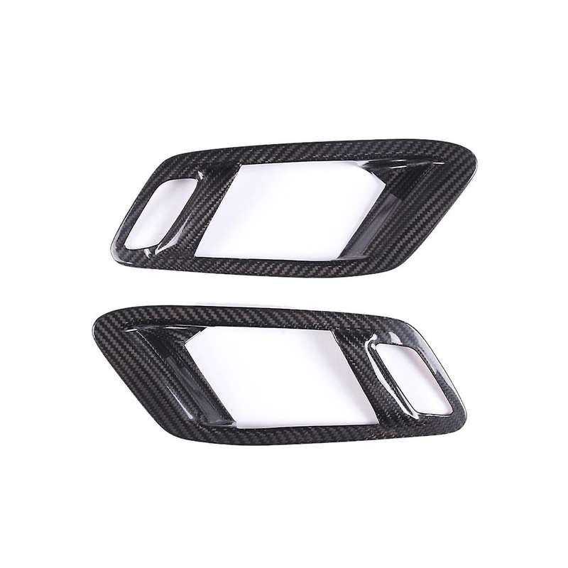 for Mk5 A90 2019-2022 Carbon Fiber Car Inner Door Handle Frame Trim Stickers Protection