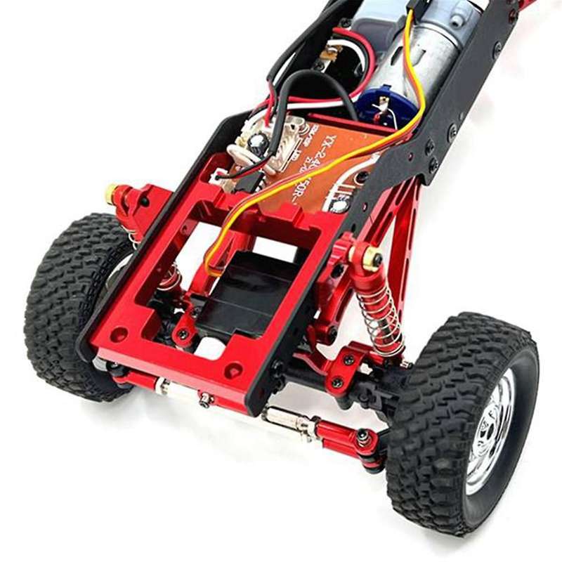 for MN78 MN-78 MN 78 1/12 R/C Car Upgrade Parts Metal Front & Rear Crossbar Receiver Mounting Bracke