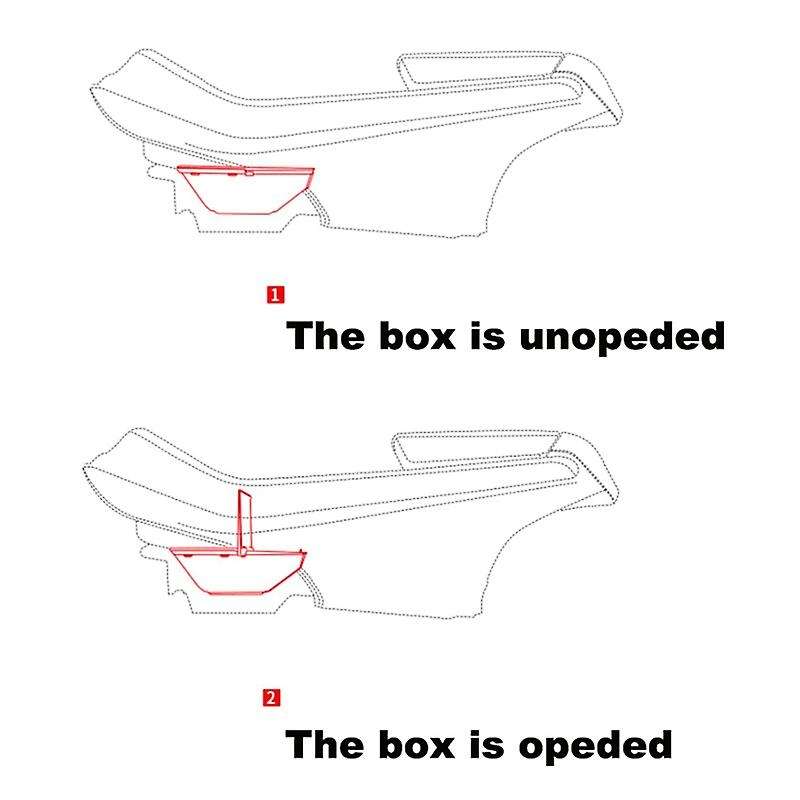 for Model 3 2021 Model Y Center Console Storage Box Armrest Box Organizer Car Interior Accessories