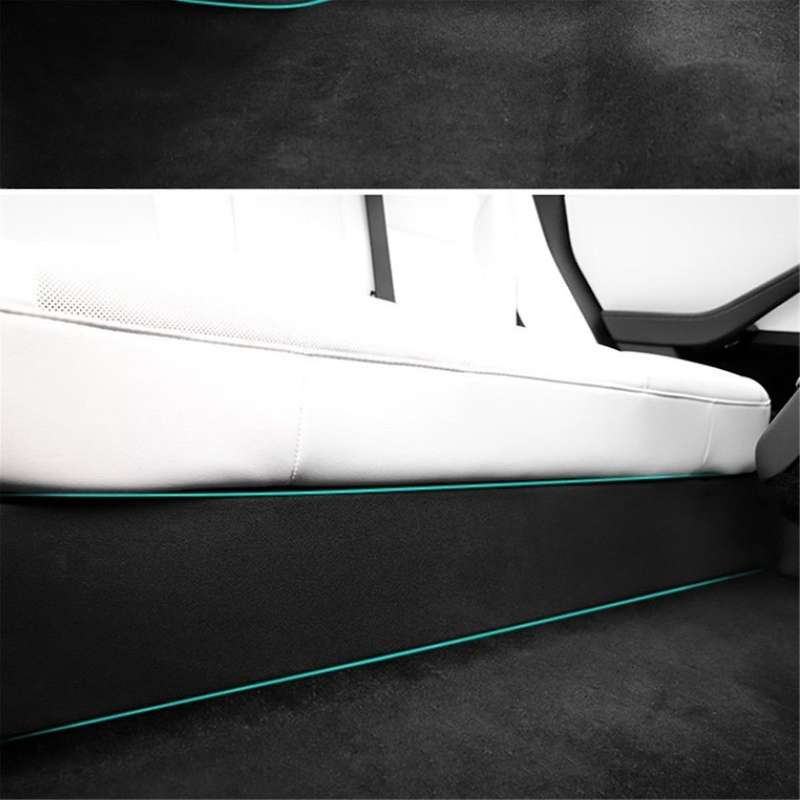 for Model 3 2024 Car Tpe Protective Cover Door Central Control Under Rear Seats Anti Kick Strip Acce
