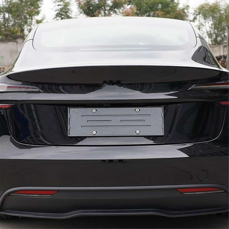 for Model 3 2024 Car License Plate Frame, Front+rear License Plate Holder Accessories,a