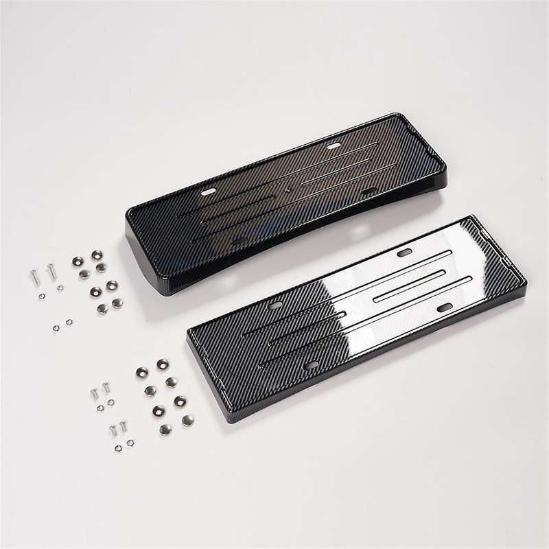 for Model 3 2024 Car License Plate Frame, Front+rear License Plate Holder Accessories,a