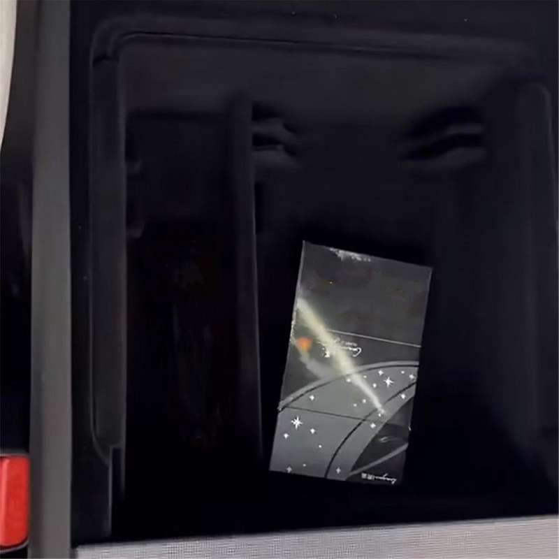 for Model 3 2024 Center Console Armrest Storage Box Organizer Abs Flocking Storage Tray Accessories