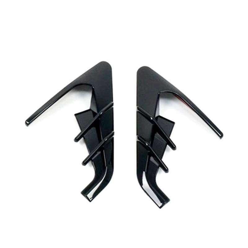 for Model 3 2024 Side Camera Protection Cover Side Cover Trim Stickers - Bright Black