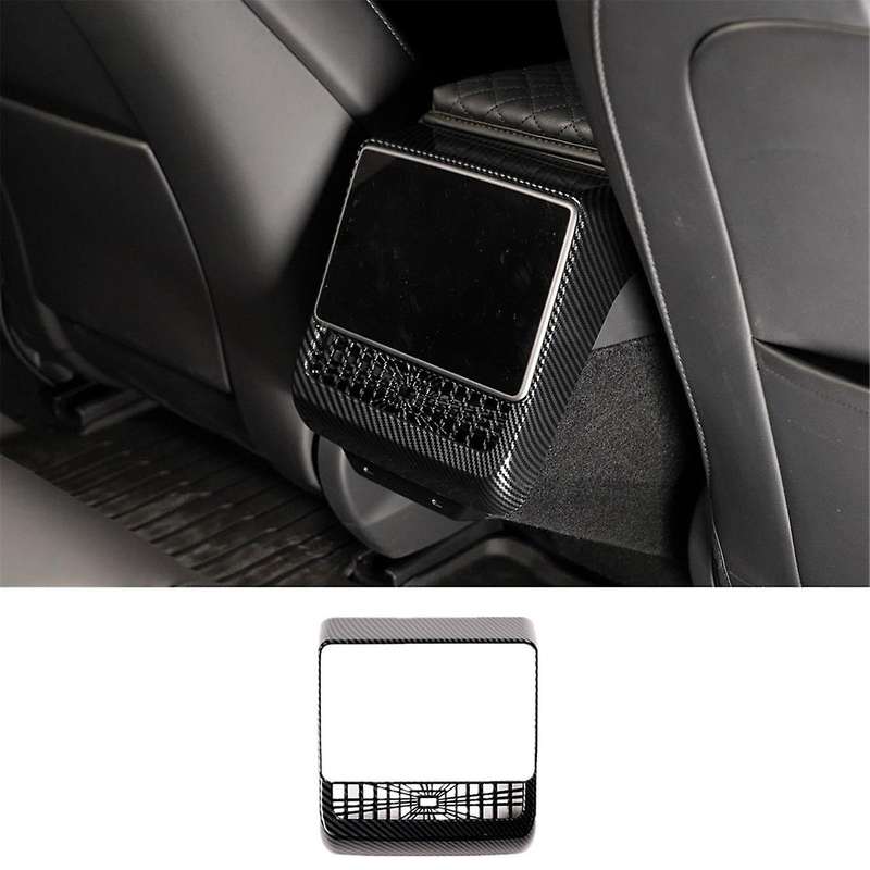 for Model 3 2024 Rear Air Outlet Cover, Style Rear Cover Model 3+ Accessories
