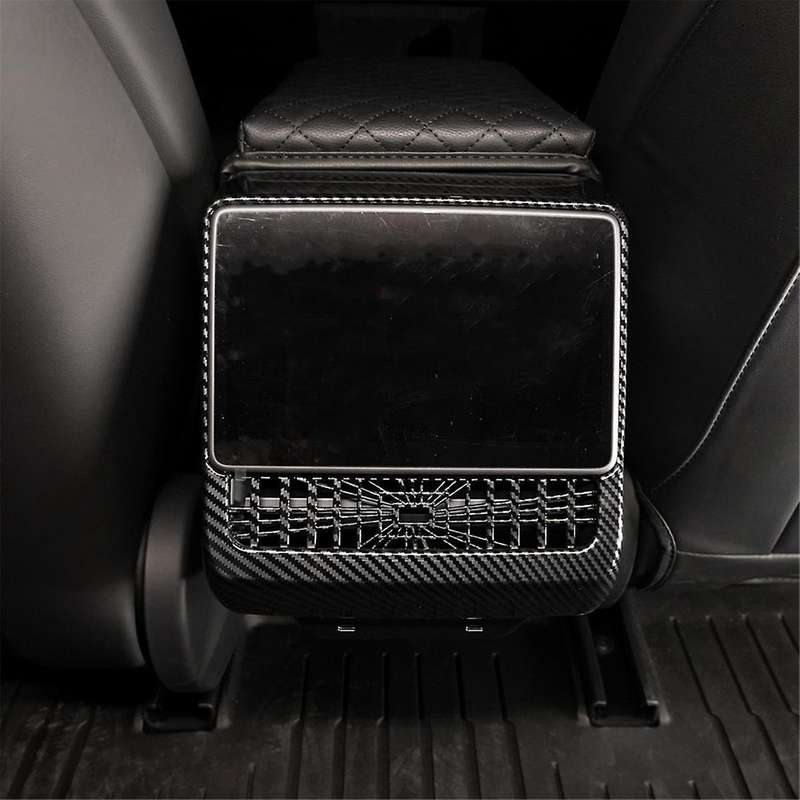 for Model 3 2024 Rear Air Outlet Cover, Style Rear Cover Model 3+ Accessories