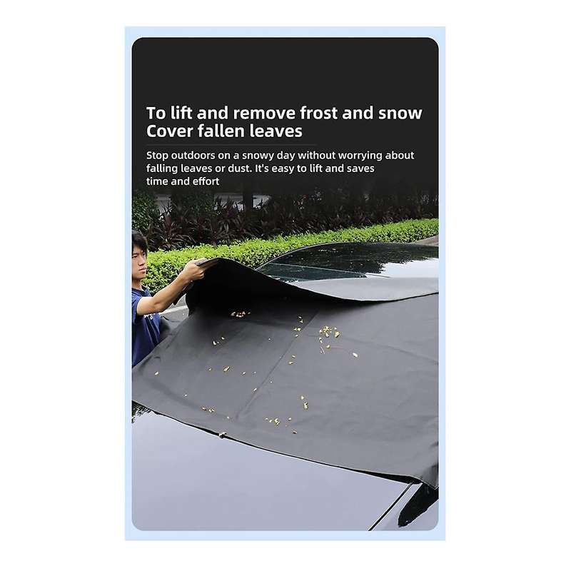 for Model 3 Model S Model Y Car Covers Front Windshield Shade Winter Anti Snow Auto Cover Exterior A