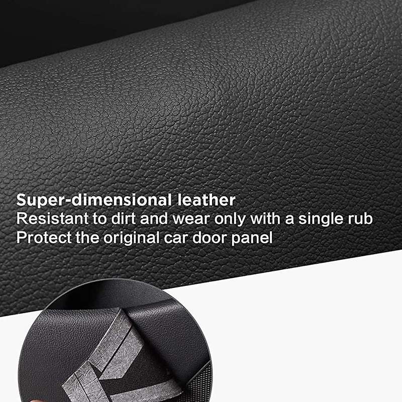 for Model 3 Car Leather Door Anti Kick Pad Protection Side Edge Film Protector Sticker Mat Accessori