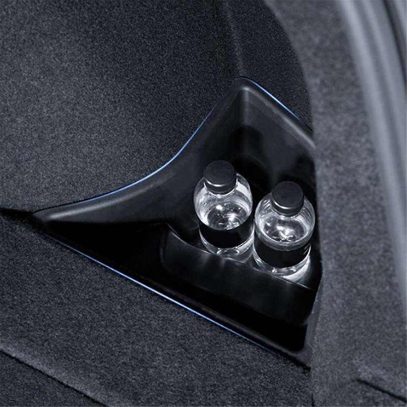 for Model 3 2024 Trunk Organizer, Side Storage Box, Rear Trunk Storage Bin without Cover Car Accesso