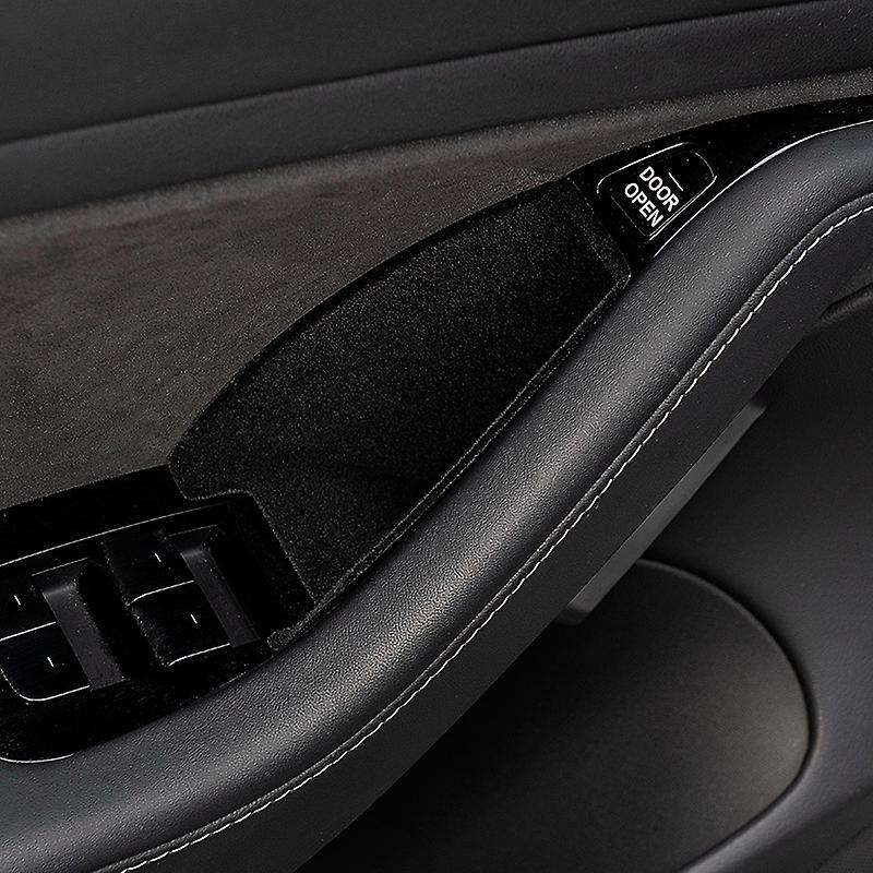 for Model 3 Model Y 2020 2021 Car Door Side Armrest Box Storage Organizer Container Holder Box Suede