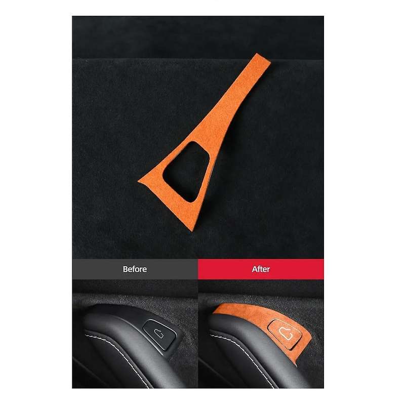 for Model 3 Model Y 2018-2023 Car Window Switch Button Sticker Door Glass Lifting Control Panel Tri