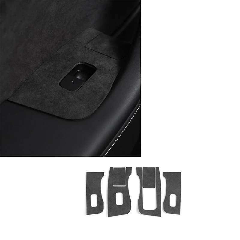 for Model 3 Model Y 2019-2023 Car Window Lifter Switch Control Panel Button Decor Sticker Interior L