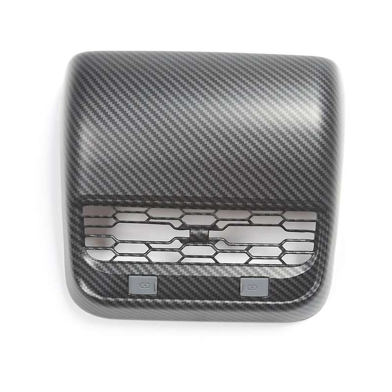 for Model 3 Model Y 2021-2023 Car Rear Air Condition Vent Outlet Cover Trim Interior Accessories Abs