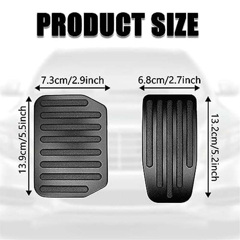 for Model 3 Model Y Car Pedal Cover, Anti-skid Brake Accelerator Pedal Cover