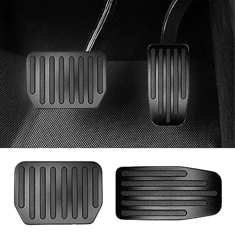 for Model 3 Model Y Car Pedal Cover, Anti-skid Brake Accelerator Pedal Cover
