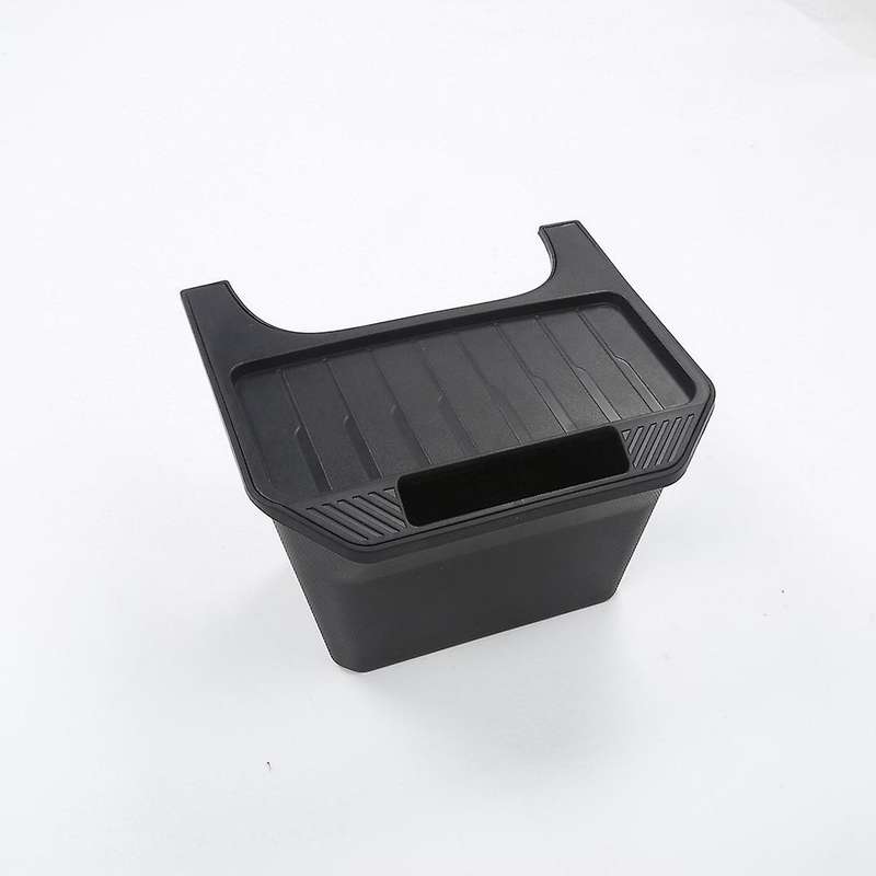 for Model 3 Model Y Rear Center Console Organizer Box Rear Middle Car Tray Back Center Storage Blac
