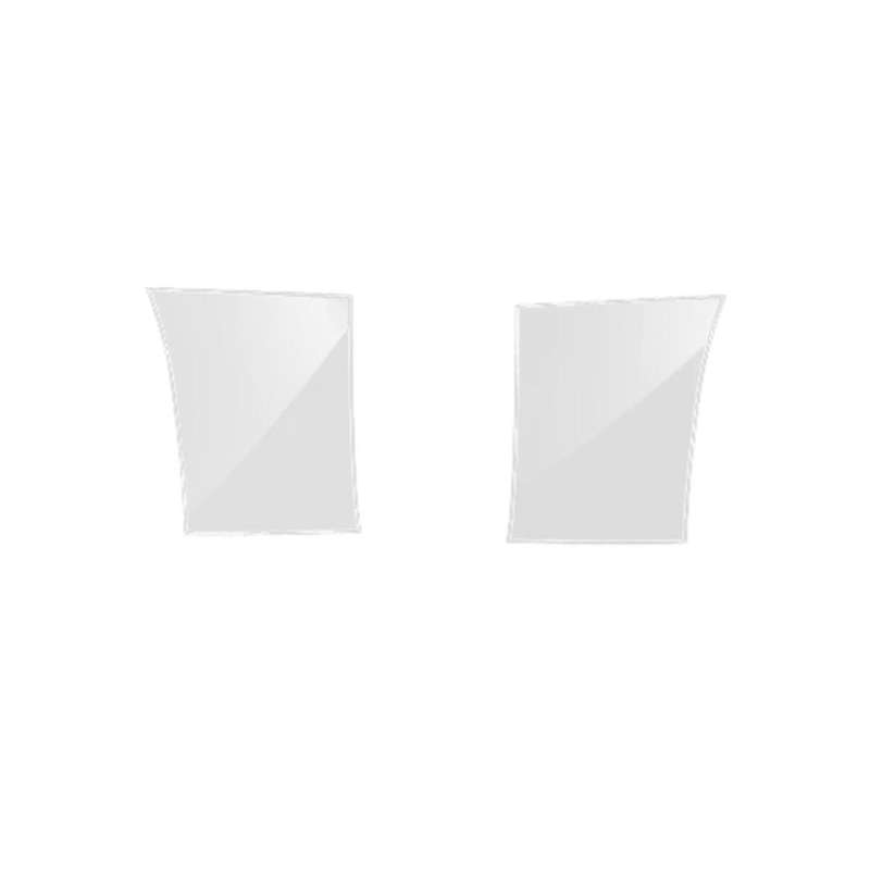 for Model 3 Rear Door Triangle Protective Film Car Rear Door Corner Anti-scratch Decorative Sticker