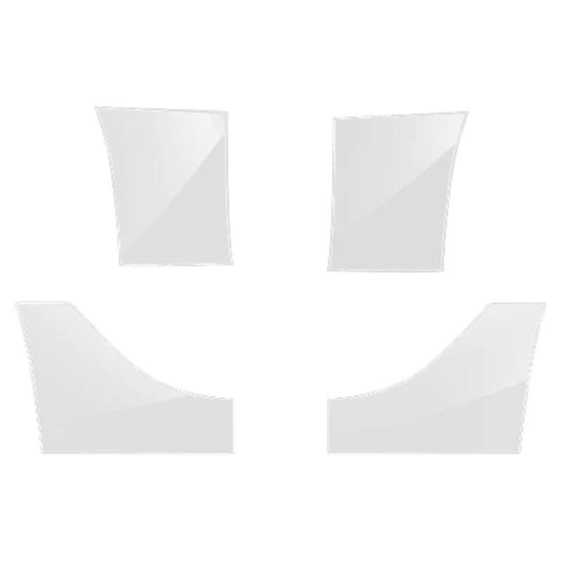 for Model 3 Rear Door Triangle Protective Film Car Rear Door Corner Anti-scratch Decorative Sticker