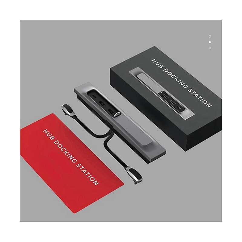 for Model 3/y 2021-2022 Quick Charger Intelligent Usb Docking Station Shunt Hub Car Interior Powere