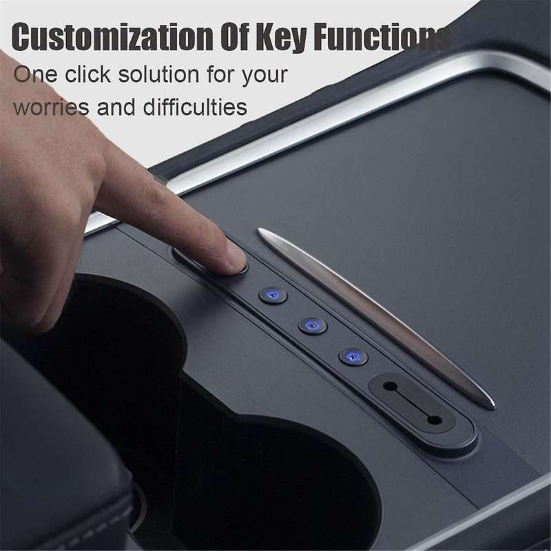 for Model 3/Y 2021-2023 Central Control Intelligent Button Console Docking Station Dual Usb Shunt H