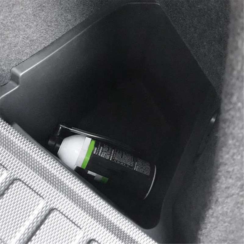 for Model 3+ New Model3 Trunk Side Storage Bins Tpe Rear Cargo Compartment Box Organizer Bucket & L