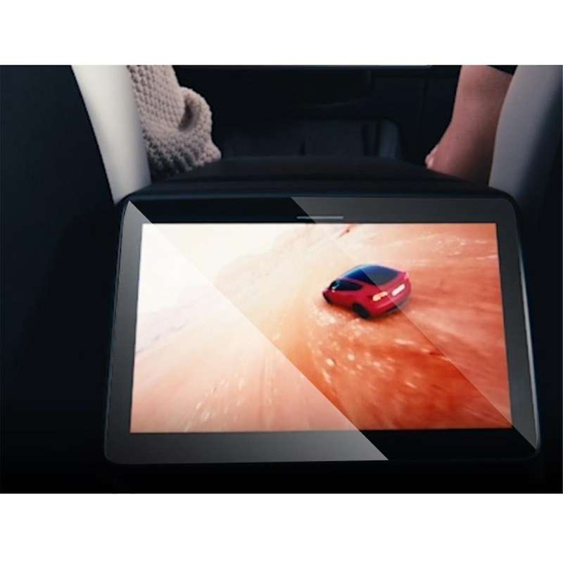 for Model X Model S 2022-2024 Navigation Tempered Film Air Conditioning Control Screen Film, 1pcs-a