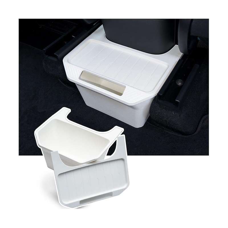 for Model Y 2020-2023 Rear Center Console Organizer Behind , Second Row Tissue Holder/storage Bin/t