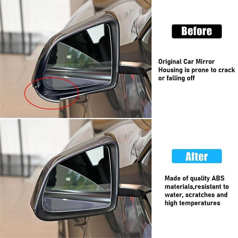 for Model Y 2019-2023 Side Mirror Cover Lower Bottom Bracket Frame 8202101 8202201(Left)