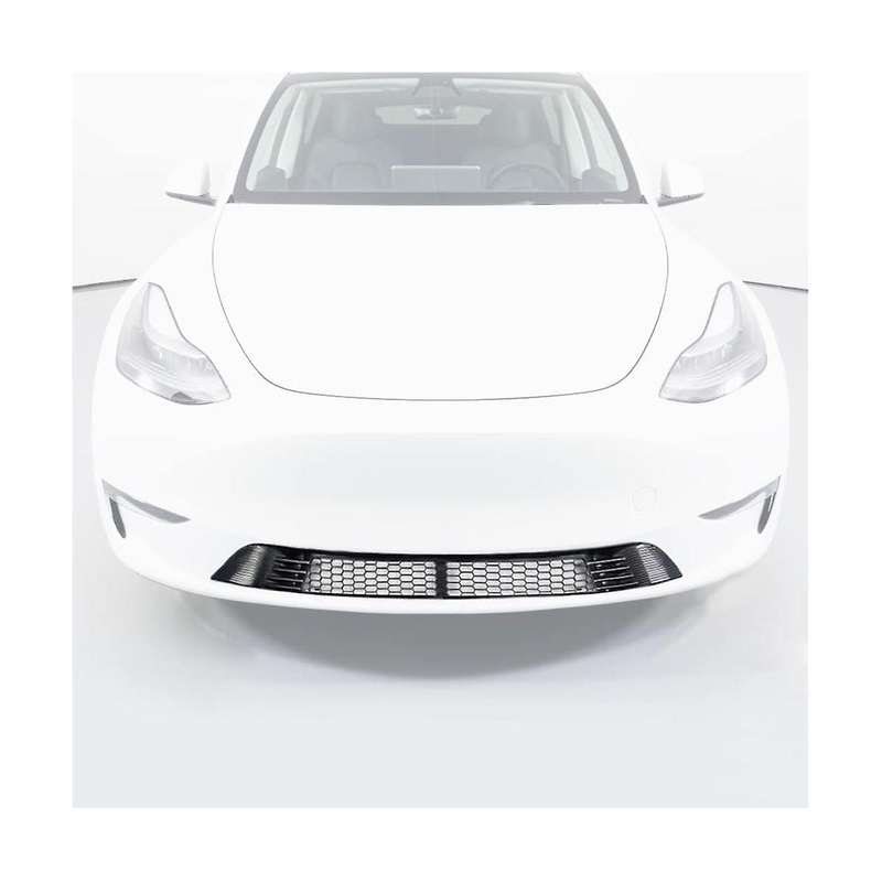 for Model Y 2021 2022 2023 Front Grill Mesh Grille Grid Inserts ,front Air Inlet Vent Grille Cover R