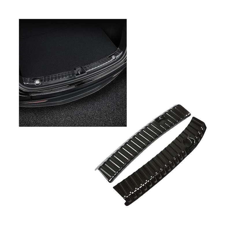 for Model Y 2021 2022 2023 Rear Bumper Guard Trunk Sill Protector Replacement Car Accessories Stainl