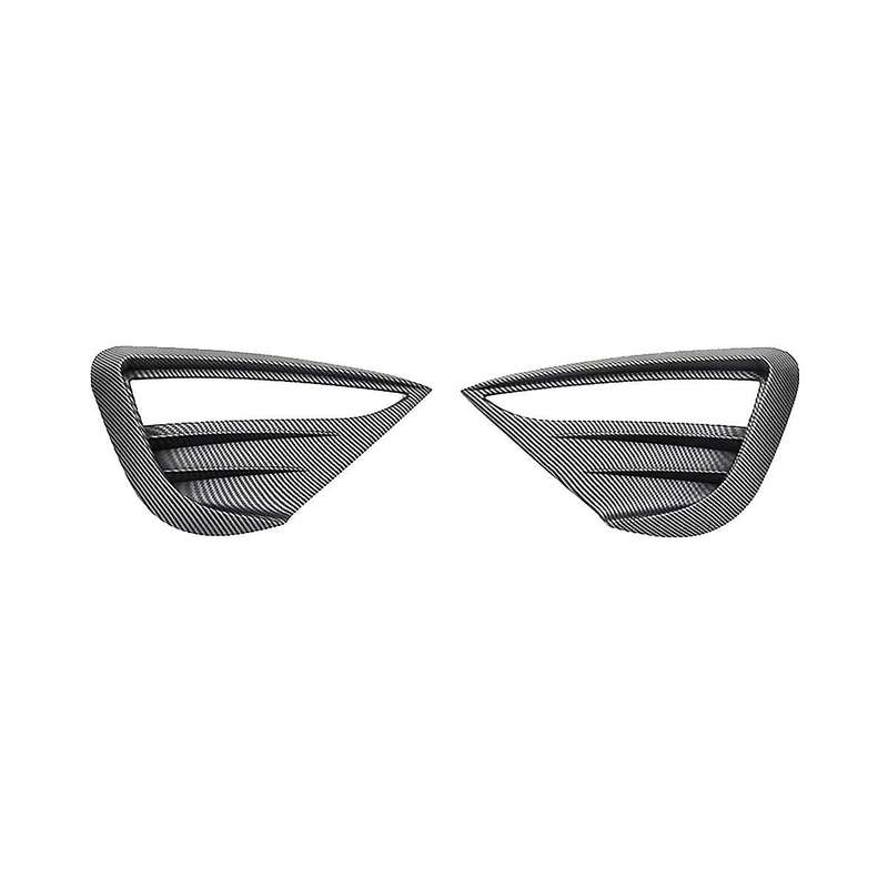 for Model Y 2021 2022 2023 Car Fog Lamp Spoiler Blade Trim Protective Cover Decoration Sticker Acces