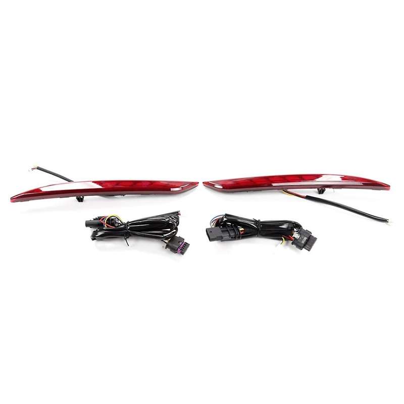 for Model Y 2021 2022 Rear Fog Lights Bumper Reflector Brake Tail Sequential Flash Singal Lights Lam