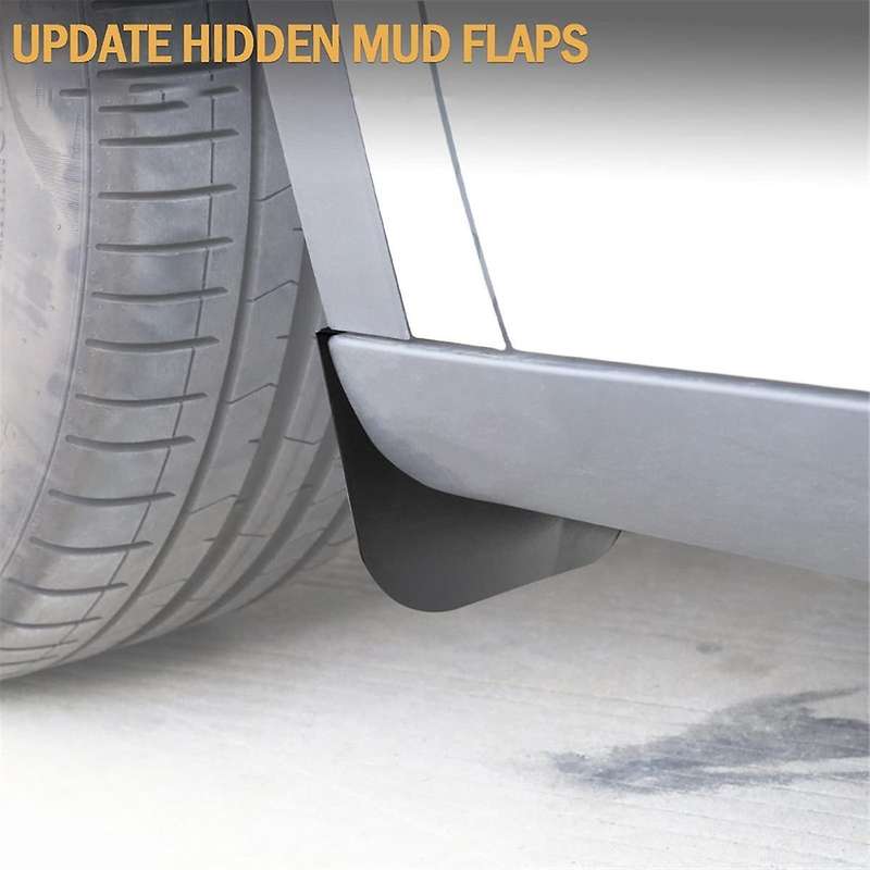for Model Y 2021-2023 Mud Flaps - Splash Guards No Need to Drill Holes, Front/rear Splash Mudguard 4
