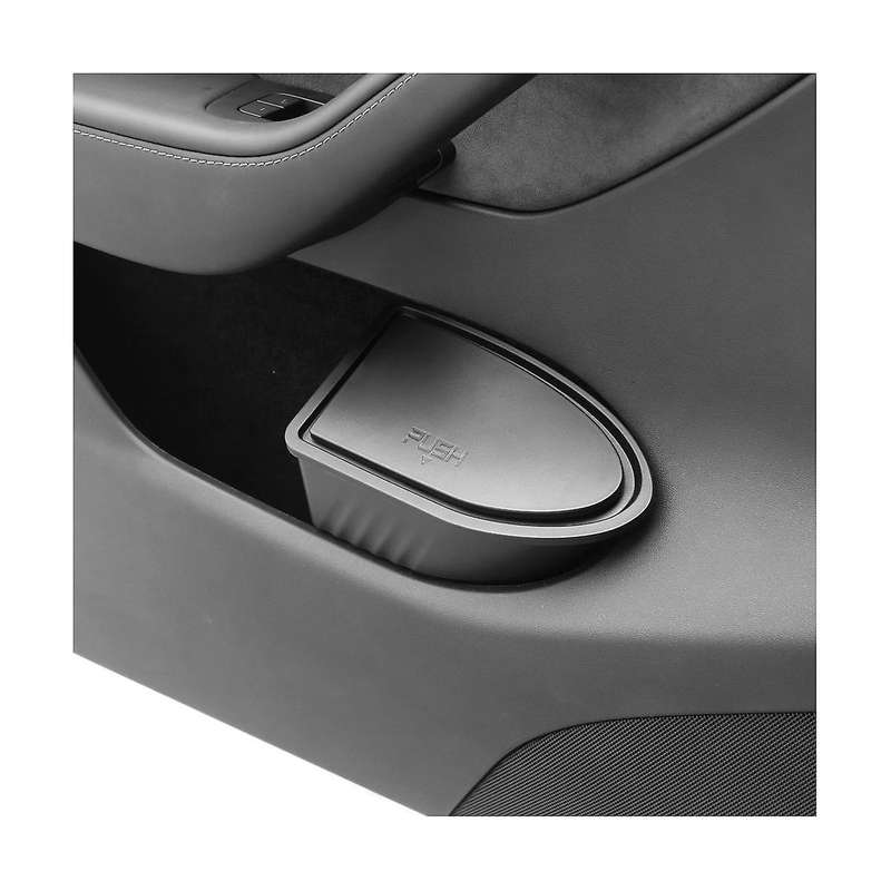 for Model Y 2021-2023 Trash Can, Garbage Can Bin Accessories, Side Door Storage Box Organizer - 2pcs