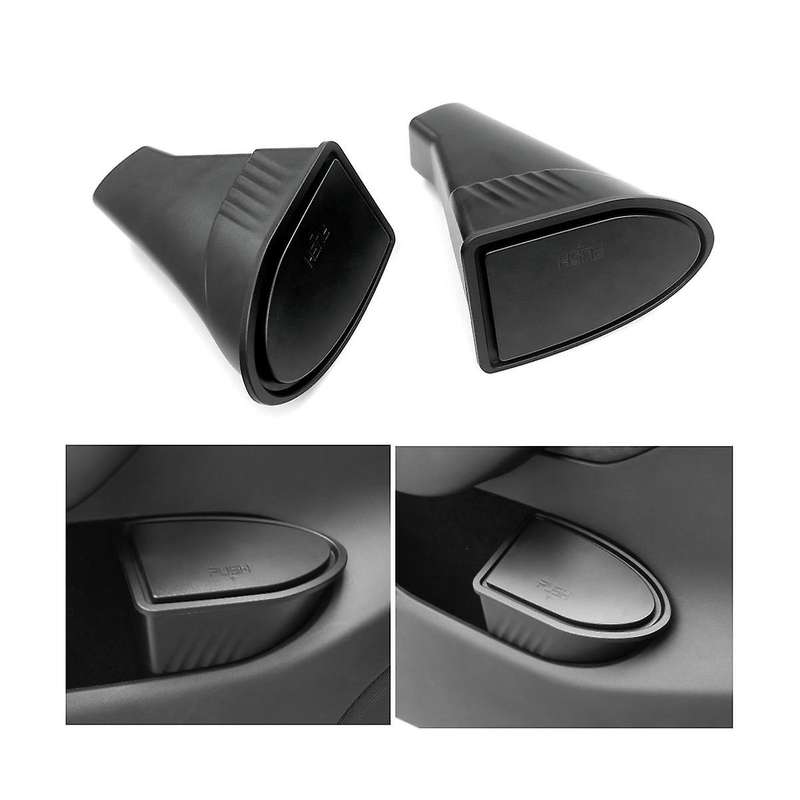 for Model Y 2021-2023 Trash Can, Garbage Can Bin Accessories, Side Door Storage Box Organizer - 2pcs