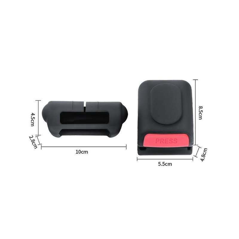 for Model Y Belt Buckle Cover Silicone Collision Avoidance Protector Car Accessories