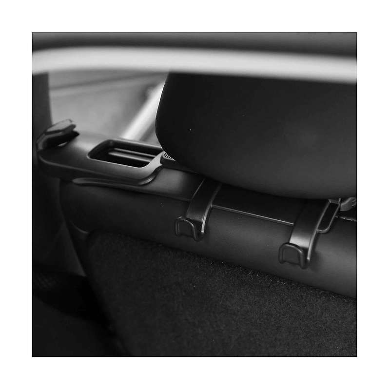 for Model Y 2022 2023 Car Rear Seat Belt Fixing Bracket Trunk Hook Holder Accessories