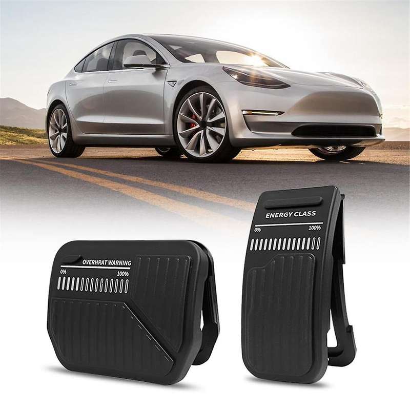for Model Y Model 3 2023 Pedal Covers, Gas Pedal Brake Pedal Accelerator Pedal Cover Accessories (Bl