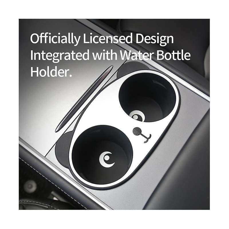 for Model Y Model 3 2017-2023 Center Console Cup Holder Insert, Slot Limiter Stabilizer Water Cup Cl