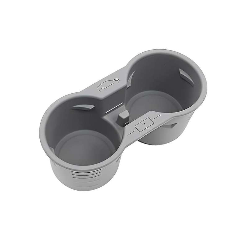 for Model Y Model 3 2021-2023 Center Console Cup Holder Insert, Anti- Limit Water Cup Holder Accesso
