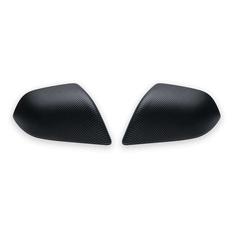 for Model Y Model 3 Side Door Mirror Caps Side Mirror Caps Reverse Mirror Caps,matt Carbon Fiber Pat