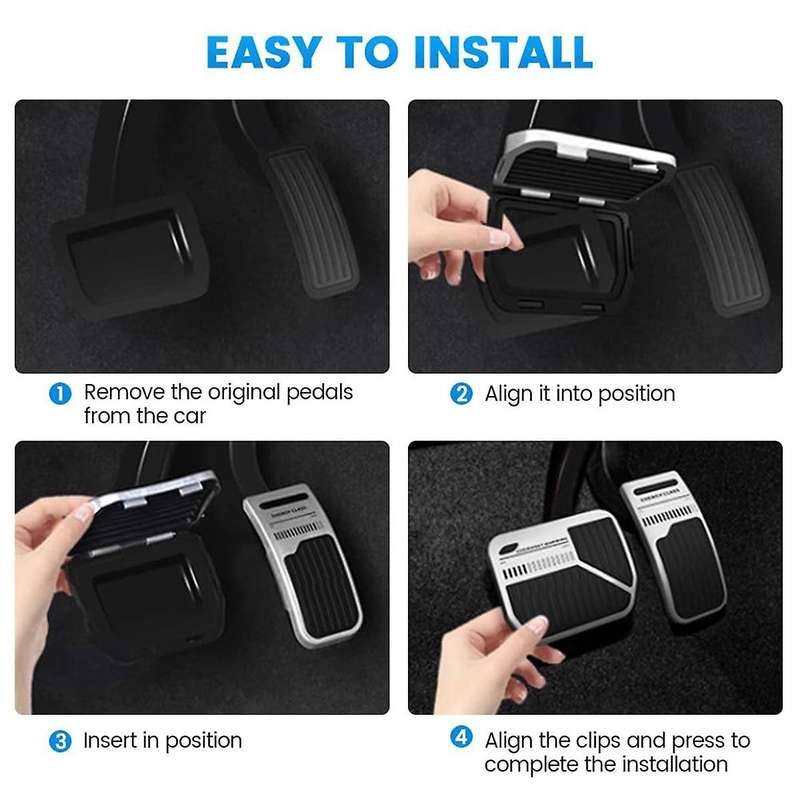 for Model Y Model 3 2023 Pedal Covers, Gas Pedal Brake Pedal Accelerator Pedal Cover Accessories (s